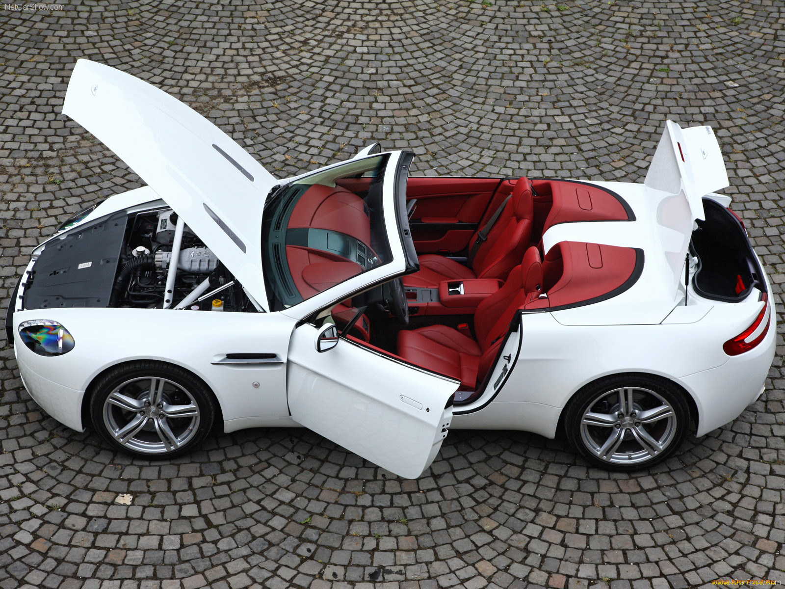 aston, martin, v8, vantage, roadster, 2009, 